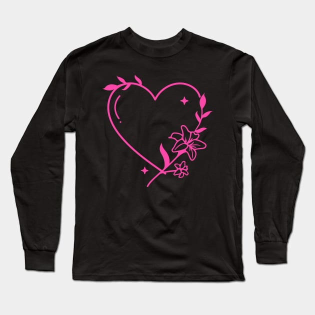 valentine heart Long Sleeve T-Shirt by Hunter_c4 "Click here to uncover more designs"